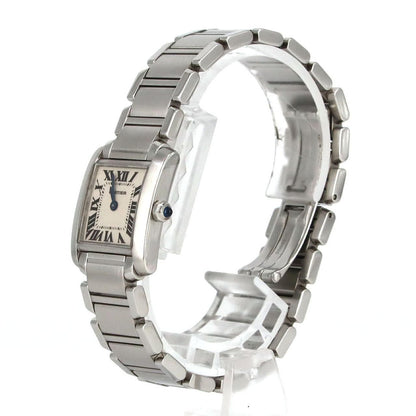 Cartier Tank Francaise SM SS Quartz Watch — view 2