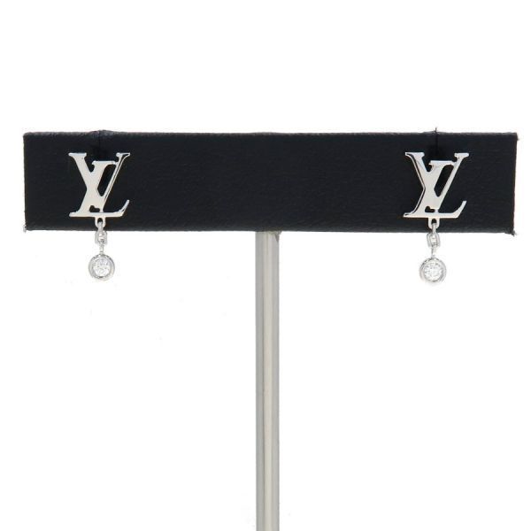 Louis Vuitton Puce Idylle Blossom LV Earrings
