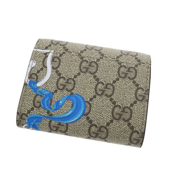 Gucci GG Supreme Compact Wallet — view 5