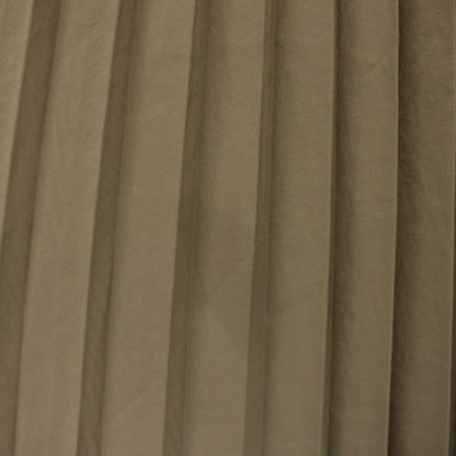 Moncler 4 Hyke Gonna Skirt Long Pleated Waist Logo 42 Khaki — view 7