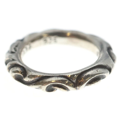 Chrome Hearts Scrl Band Scroll Ring Silver — view 2