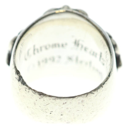 Chrome Hearts Keeper P Dia Ring Pave Diamond Silver — view 2