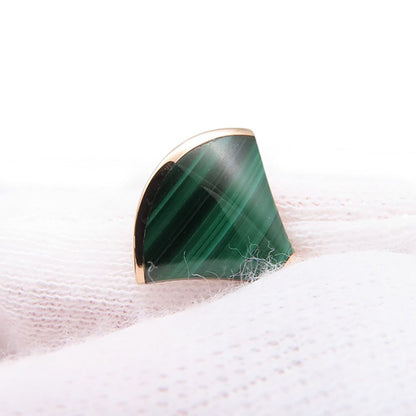 Bvlgari Earrings Diva's Dream Malachite Diamond Total 18K Pink Gold — view 8