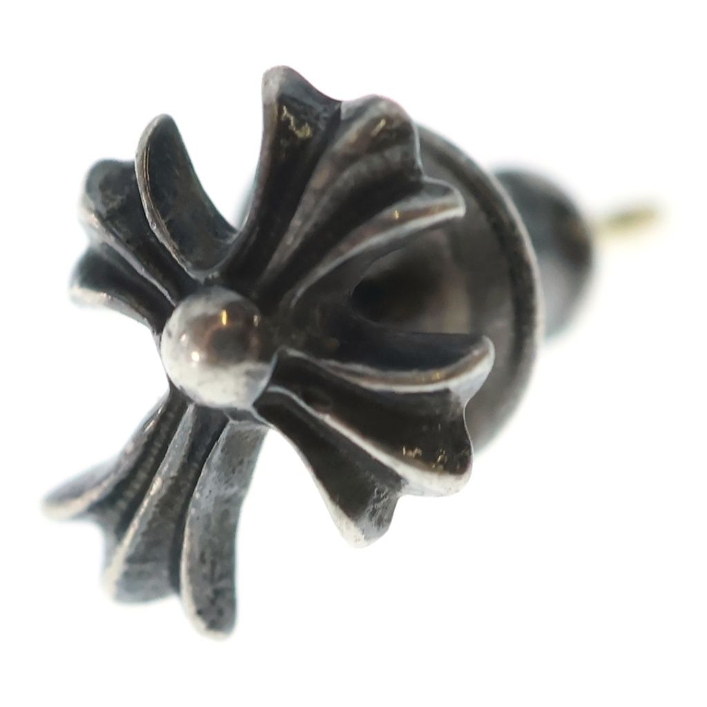 Chrome Hearts No2 CH CH Cross Studs Earrings Silver