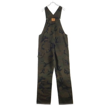 Louis Vuitton Monogram Jacquard Camouflage All Over Denim Overalls Khaki — view 2