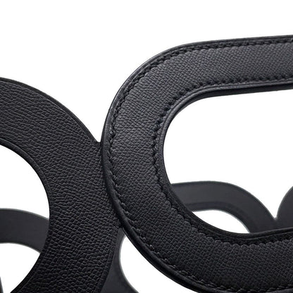 Hermes Handbag Chaine D'Ancre Black Navy Vo Madame Silk — view 7