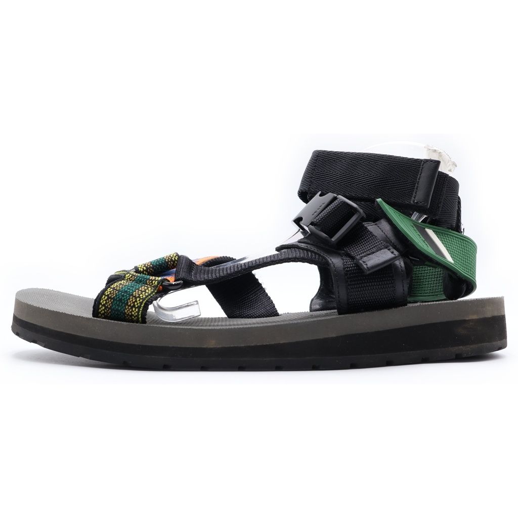 Prada Belt Sports Sandals Black
