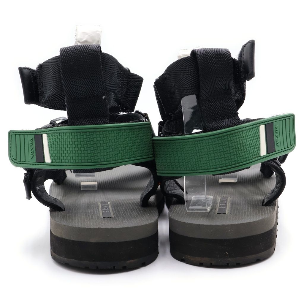 Prada Belt Sports Sandals Black — view 3