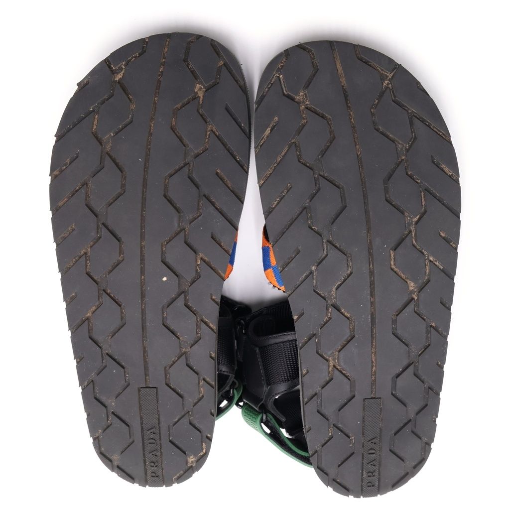 Prada Belt Sports Sandals Black — view 5