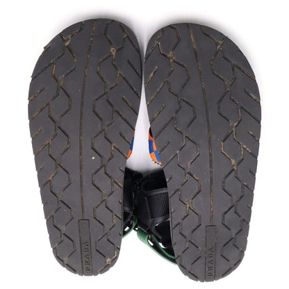 Prada Belt Sports Sandals Black — view 5