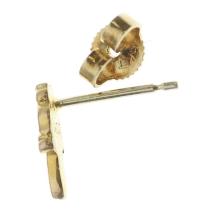 Chrome Hearts 22K Stack Dagger Stud Earrings Gold — view 6