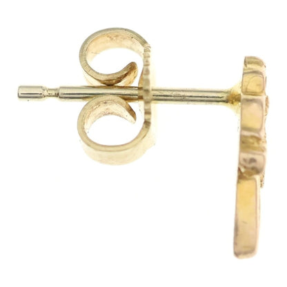 Chrome Hearts 22K Stack Dagger Stud Earrings Gold — view 4