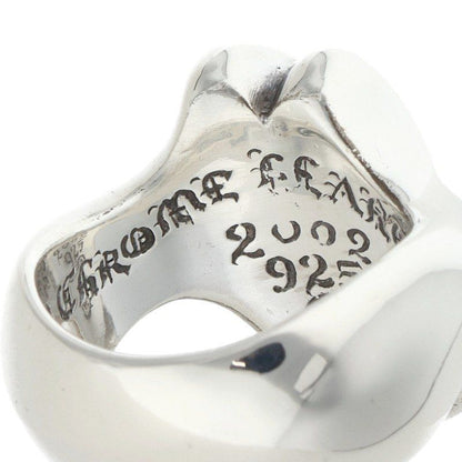 Chrome Hearts Lip Tongue Md Lip and Tan Silver Ring — view 3
