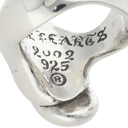 Chrome Hearts Lip Tongue Md Lip and Tan Silver Ring — view 4