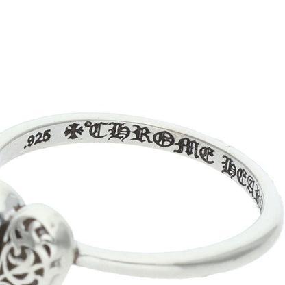 Chrome Hearts Bubblgm Heart Bubble Gum Silver Ring — view 3