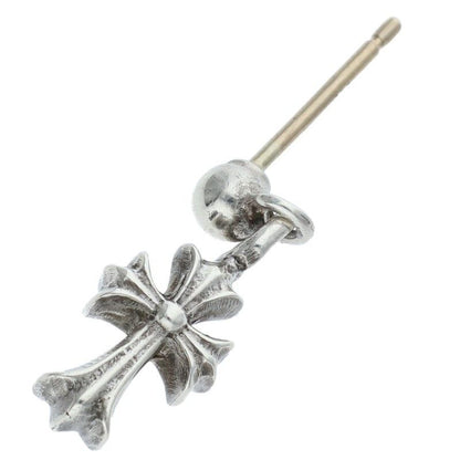 Chrome Hearts Drp Stck CH Stack CH Cross Drop Silver Earrings — view 4