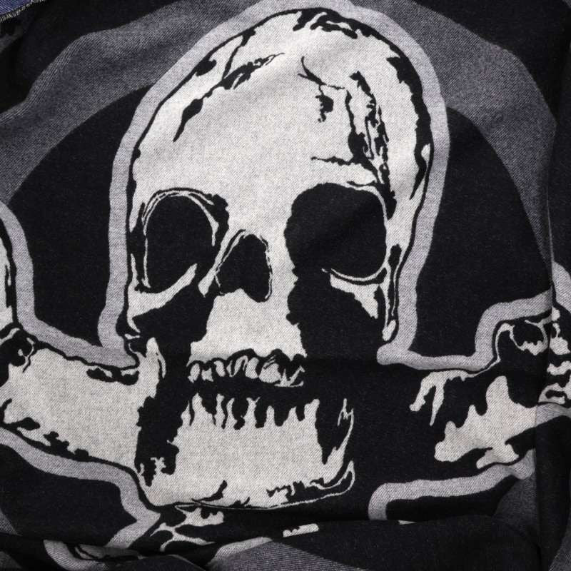 Chrome Hearts Foti Harristi Tau Cashmere Throw Blanket — view 2