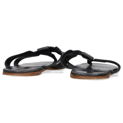 Hermes Strap Leather Flat Sandals — view 3