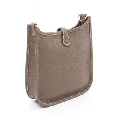 Hermes Shoulder Bag Evelyne TPM Etoupe Leather Amazon — view 2