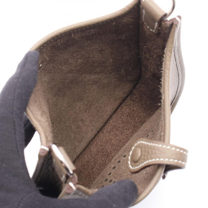 Hermes Shoulder Bag Evelyne TPM Etoupe Leather Amazon — view 3