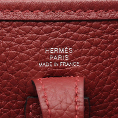 Hermes Shoulder Bag Evelyne TPM Amazon Rouge Ache Leather TPM — view 4