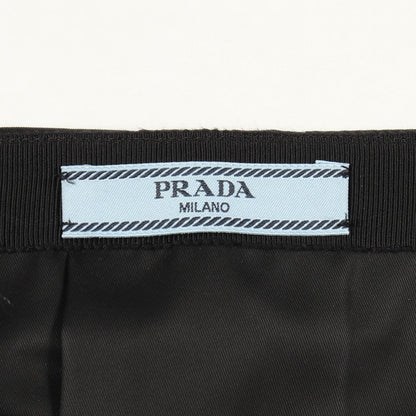 Prada Skirt Pleats Black — view 3