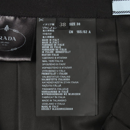 Prada Skirt Pleats Black — view 5