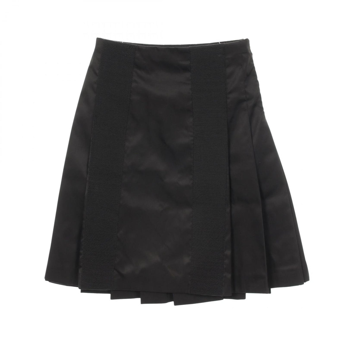Prada Skirt Pleats Black