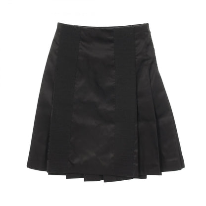 Prada Skirt Pleats Black