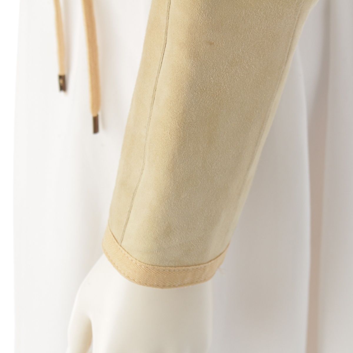 Dior Suede Leather Galliano Era Corset Lace Jacket Beige 36 — view 7