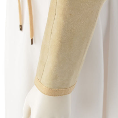 Dior Suede Leather Galliano Era Corset Lace Jacket Beige 36 — view 7