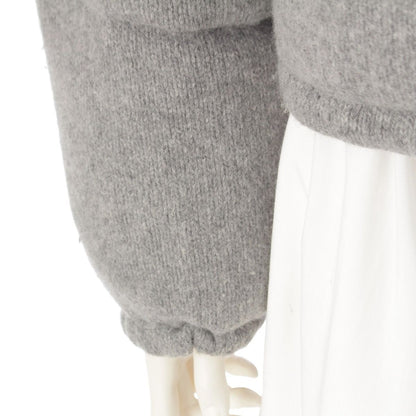 Prada Wool Cashmere Down Jacket Gray 38 — view 6