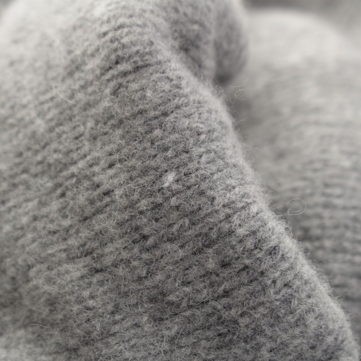 Prada Wool Cashmere Down Jacket Gray 38 — view 8