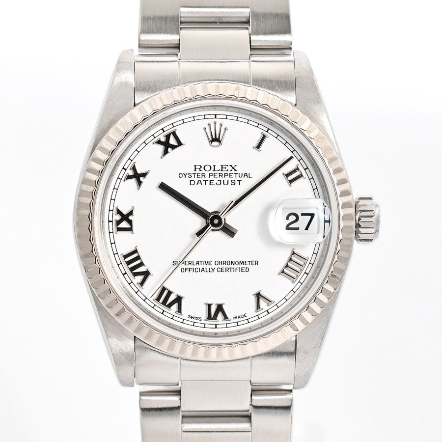 Rolex Watch Datejust White Gold