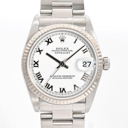Rolex Watch Datejust White Gold