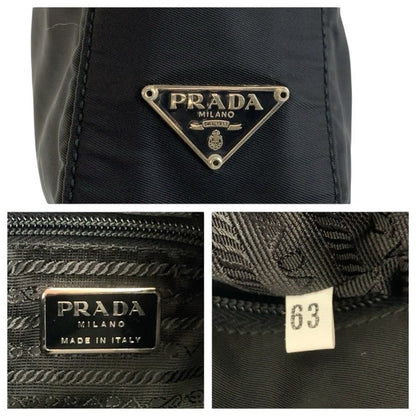 Prada Tessuto Black Nylon Shoulder Bag — view 3