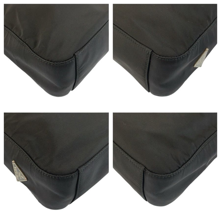 Prada Tessuto Black Nylon Shoulder Bag — view 4