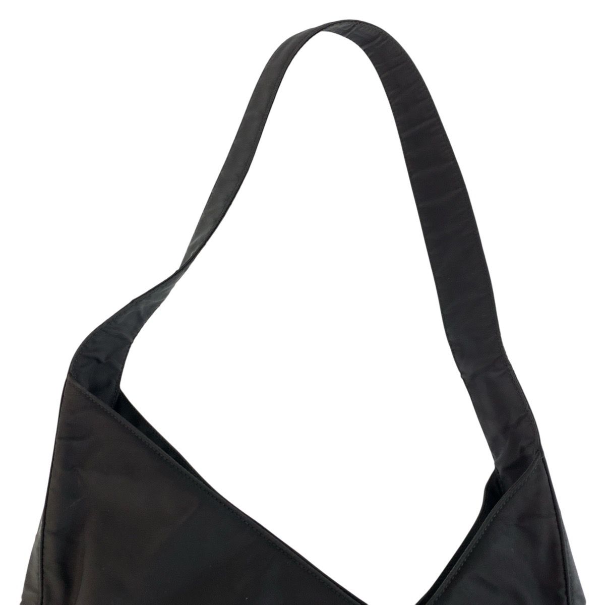 Prada Tessuto Black Nylon Shoulder Bag — view 8