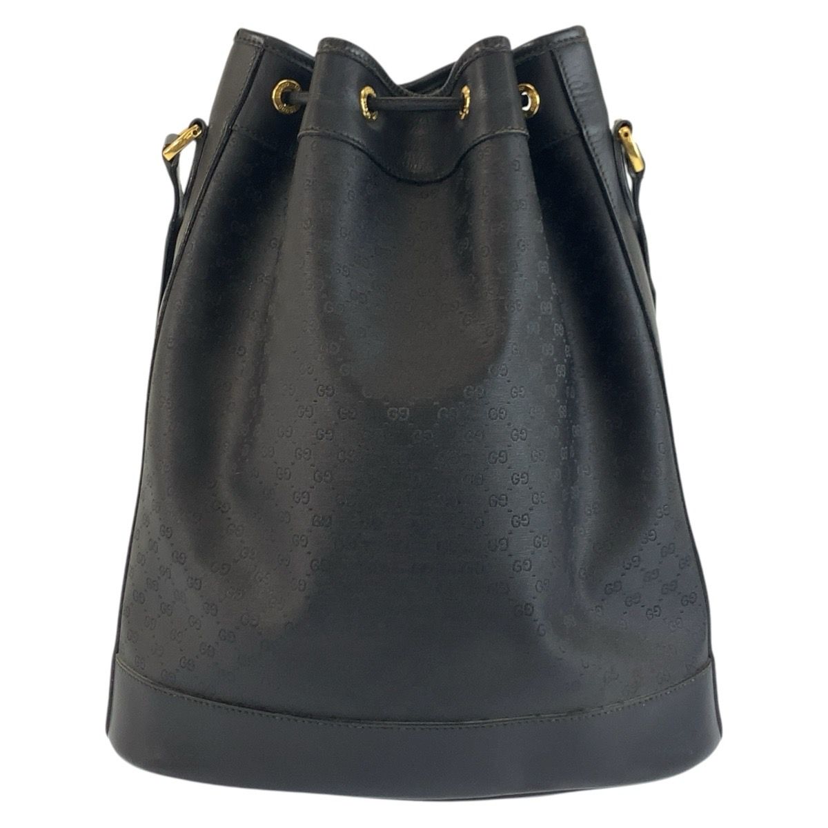 Prada Vintage Micro GG Black Supreme Canvas 001 115 Shoulder Bag — view 2