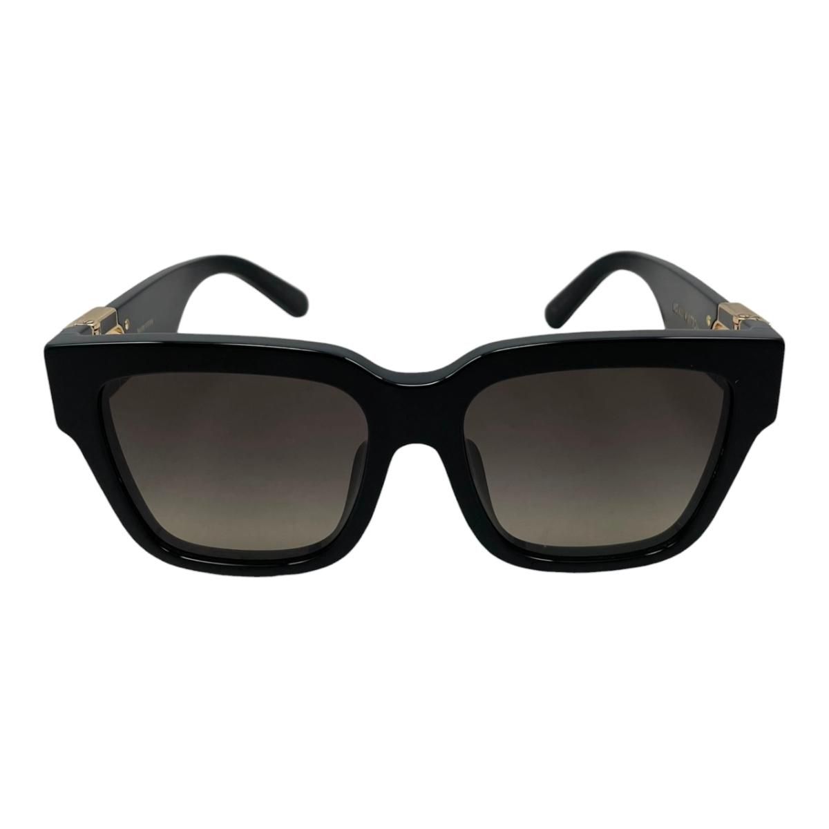 Louis Vuitton Sunglasses LV Link Square LV Logo Black Gold Eyewear — view 3