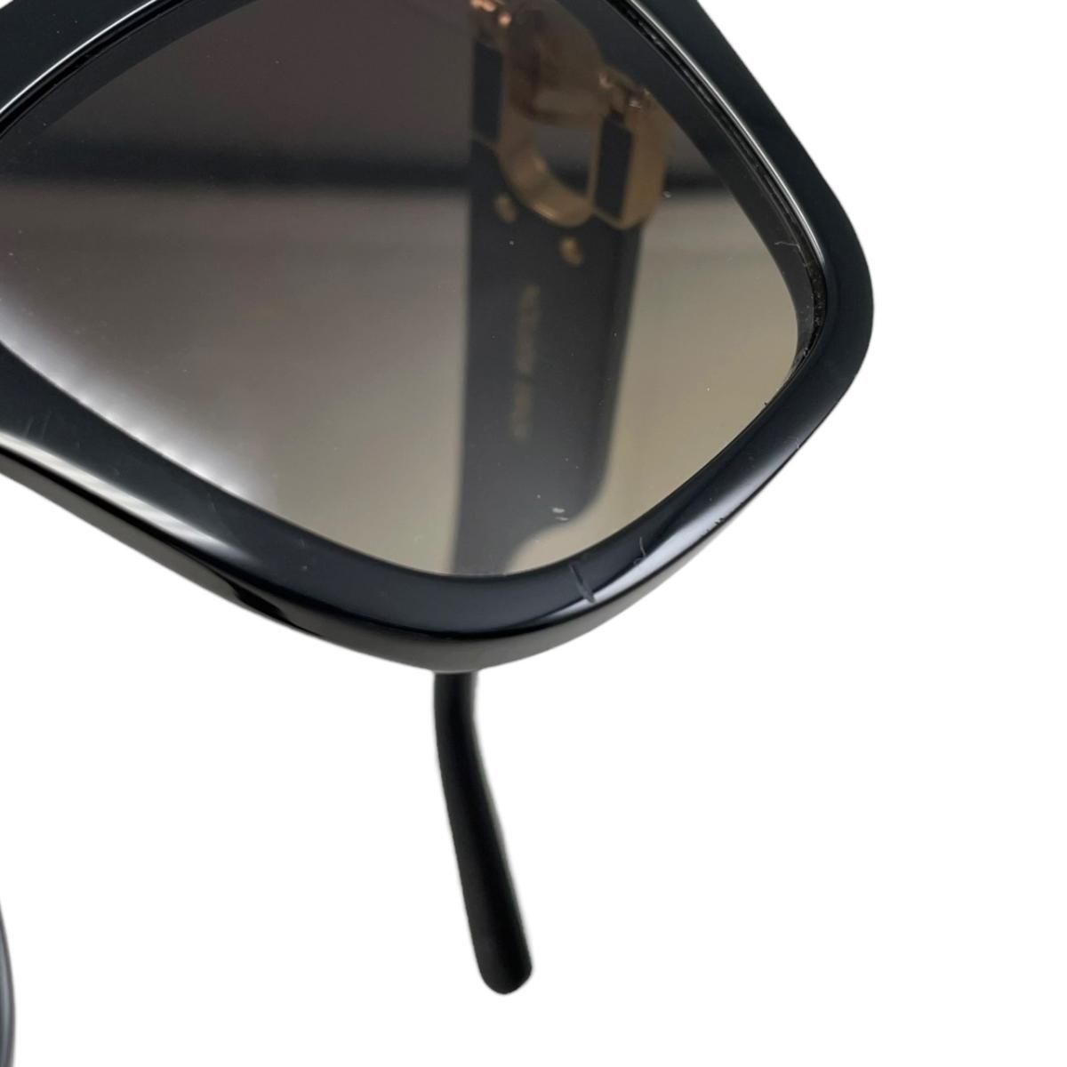 Louis Vuitton Sunglasses LV Link Square LV Logo Black Gold Eyewear — view 5