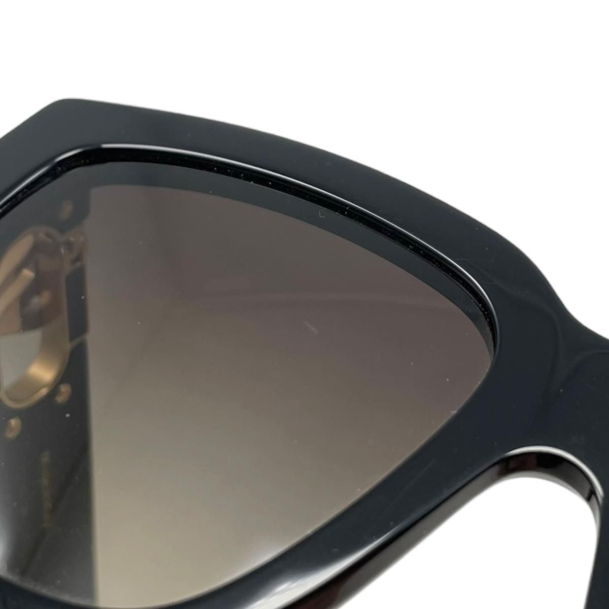Louis Vuitton Sunglasses LV Link Square LV Logo Black Gold Eyewear — view 6