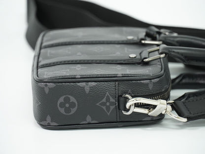 Louis Vuitton LV Nano Porte Documents Voyage Monogram Eclipse 2-Way Shoulder Bag — view 4