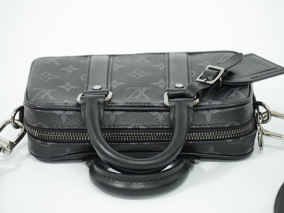 Louis Vuitton LV Nano Porte Documents Voyage Monogram Eclipse 2-Way Shoulder Bag — view 5