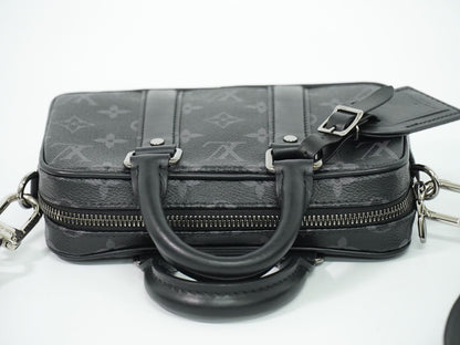 Louis Vuitton LV Nano Porte Documents Voyage Monogram Eclipse 2-Way Shoulder Bag — view 5