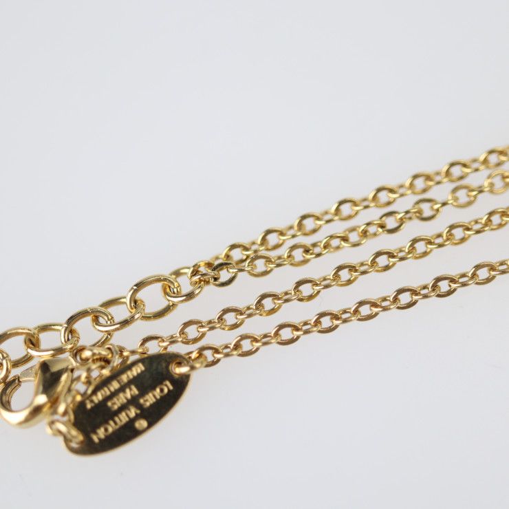 Louis Vuitton Bracelet Cellule Gold Silver Metal — view 6