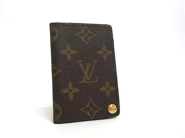 Louis Vuitton Card Case Holder Credit D'presion Brown Monogram