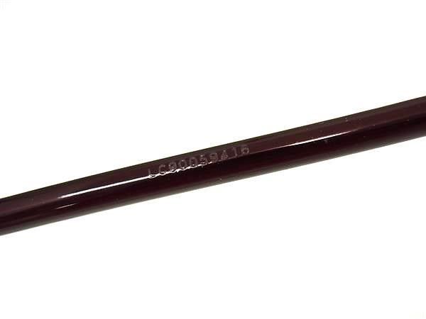 Chanel Sunglasses CC Logo Bordeaux Lens Clear Blue Acetate Eyewear — view 4