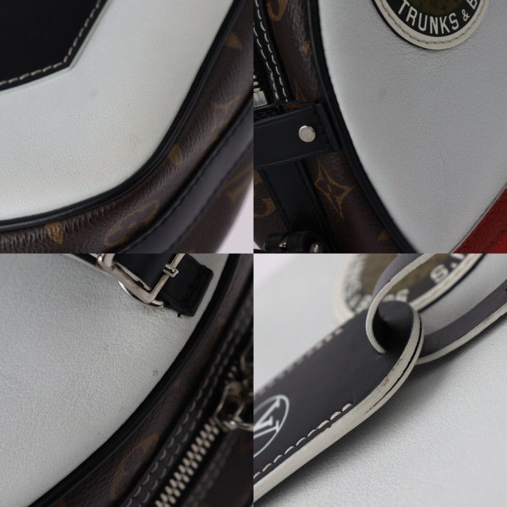 Louis Vuitton LV Air Line Boite Chapeau Suple Shoulder Bag Leather Multicolor — view 6