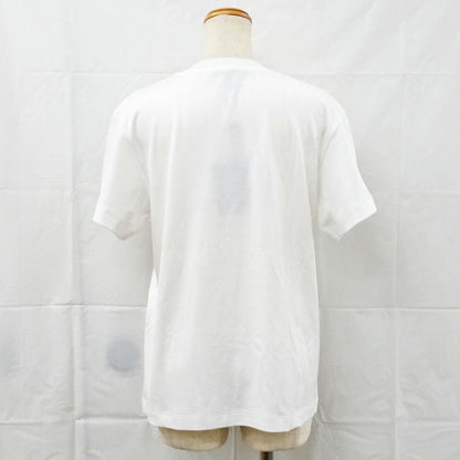 Louis Vuitton T-Shirt Flocked LV Cotton White Blue — view 3